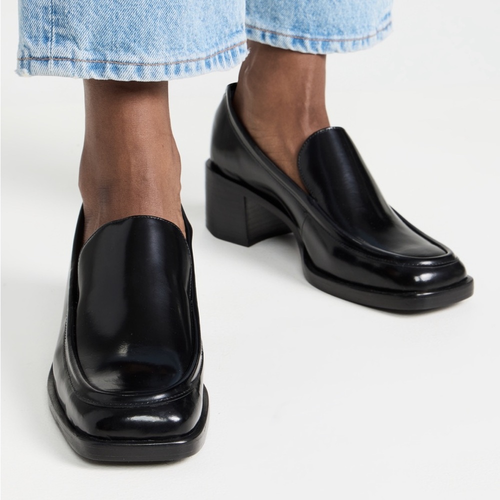 Reformation Noah Heeled Loafers 8